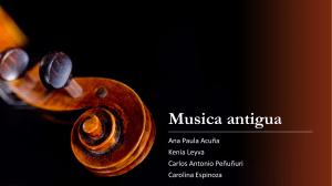 Musica antigua - WordPress.com