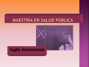 Ingl&eacute;s Instrumental
