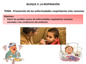 Prevención de enfermedades respiratorias