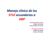 Tratamiento de los STUI/HBP