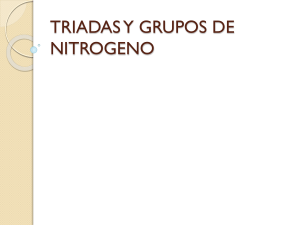 triadas y grupos de nitrogeno (1)