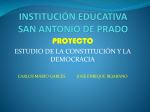 ESTUDIO DE LA CONSTITUCION Y LA