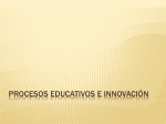 Procesos educativos e innovación