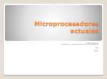 Microprocesadores actuales
