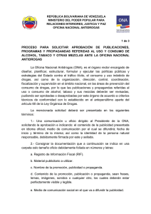 proceso para solicitar aprobaci&oacute;n de publicaciones, programas y