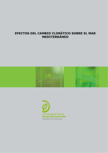 efectos del cambio climático sobre el mar mediterráneo