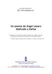Un poema de Ángel Lázaro dedicado a Galiza