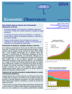 Serio debate sobre la reforma de la financiación hipotecaria en EE