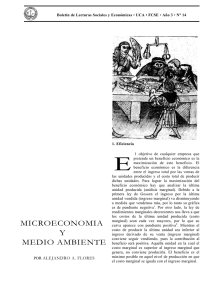 MICROECONOMIA Y MEDIO AMBIENTE