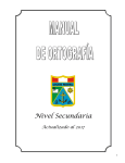 Manual de ortografía - Liceo Naval "Almirante Guise"