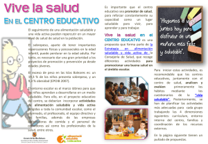 Diapositiva 1 - Alimentació saludable i vida activa