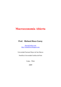 La Balanza de Pagos - Teoría Macroeconómica
