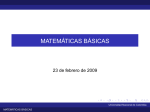 matemáticas básicas - Docentes - Universidad Nacional de Colombia