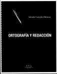 Lecciones prácticas de ortografía y redacción. Salvador González