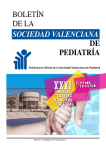 Boletín Año 2015 - Sociedad Valenciana de Pediatría