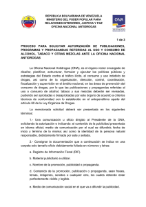 1 de 3 PROCESO PARA SOLICITAR AUTORIZACI&Oacute;N DE