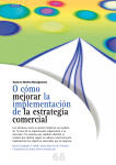 O cómo mejorar la implementación de la estrategia comercial