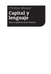 Capital y lenguaje - Traficantes de Sueños