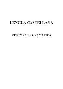 LENGUA CASTELLANA