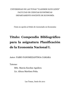 Fabio F. Camara - Repositorio institucional de la Universidad de