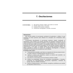 7. Oscilaciones