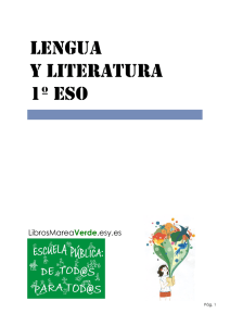 1ESO Lengua y Literatura