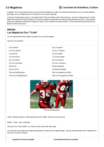 2.5 Negativos Idioma - Rocket Languages login to members area
