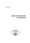 Bases de Morfología - Páginas de Fernando Liroz