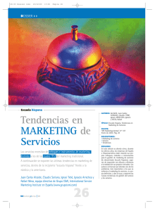 Tendencias en MARKETING de Servicios