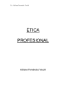 ética profesional - Adriana Fernández Vecchi
