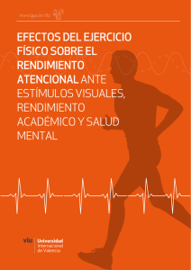 efectos del ejercicio físico sobre el rendimiento
