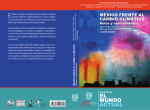 México frente al cambio climático - pincc
