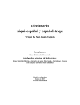 Diccionario triqui–español y español–triqui