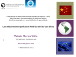 China- América del Sur: Relaciones comerciales estratégicas