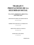 trabajo y prestaciones de la seguridad social