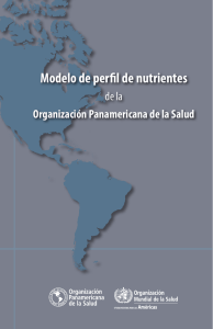 Modelo de perfil de nutrientes