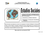 Temario Estudios Sociales Bachillerato 2016