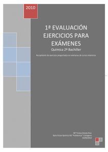 Ejercicios para examen 1ª evaluación