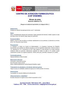 Nitrato de plata - Digemid