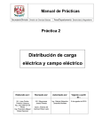Distribución de carga eléctrica y campo eléctrico