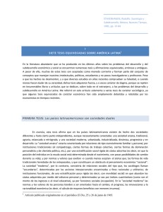 I SIETE TESIS EQUIVOCADAS SOBRE