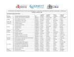 Lista de seleccionados y espera II TCC FIC-R Valparaíso