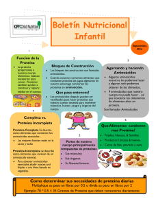 Boletín Nutricional Infantil