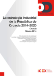 estrategia industrial croacia 2014-2020