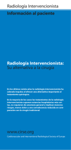 Radiología intervencionista