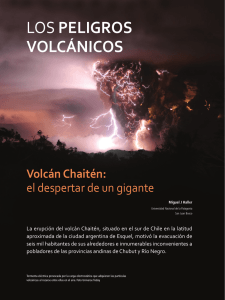 Peligros volcánicos