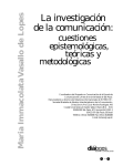 M.I. Vasallo de Lopes - Diálogos de la Comunicación