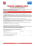 TOUR DE COMPRAS CHILE