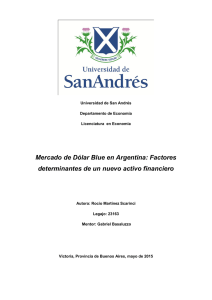 Mercado de Dólar Blue en Argentina: Factores determinantes de un