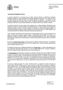 COYUNTURA ECONOMICO POLITICA La situación